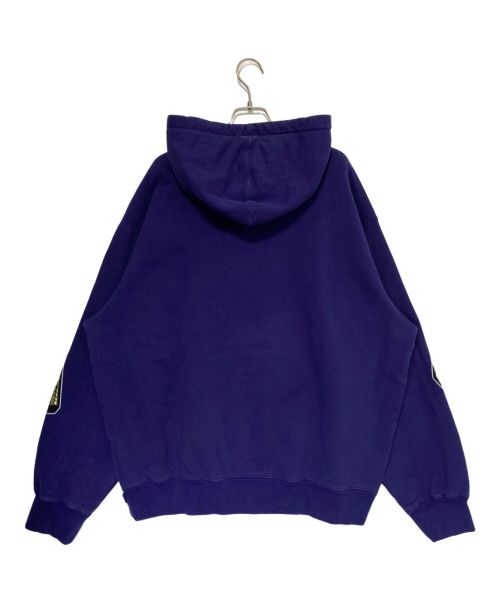 SUPREME（シュプリーム）SUPREME (シュプリーム) Champions Studded Hooded パープル サイズ:Lの古着・服飾アイテム