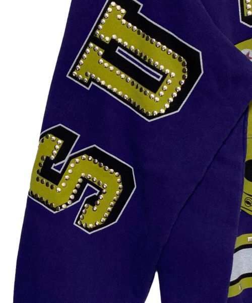 SUPREME（シュプリーム）SUPREME (シュプリーム) Champions Studded Hooded パープル サイズ:Lの古着・服飾アイテム