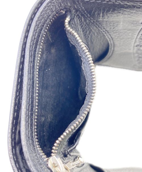 CHROME HEARTS（クロムハーツ）CHROME HEARTS (クロムハーツ) 3 FOLD WALLET ブラック サイズ:-の古着・服飾アイテム