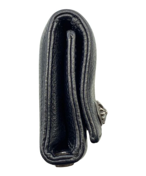 CHROME HEARTS（クロムハーツ）CHROME HEARTS (クロムハーツ) 3 FOLD WALLET ブラック サイズ:-の古着・服飾アイテム