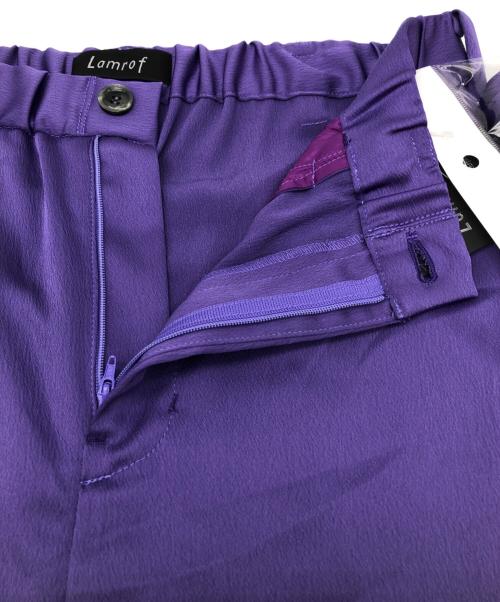 Lamrof（ラムロフ）Lamrof (ラムロフ) SYLVESTER PANTS LM パープル サイズ:1の古着・服飾アイテム