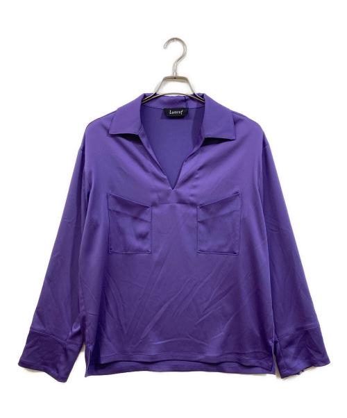 Lamrof（ラムロフ）Lamrof (ラムロフ) SYLVESTER SHIRT LM パープル サイズ:1の古着・服飾アイテム