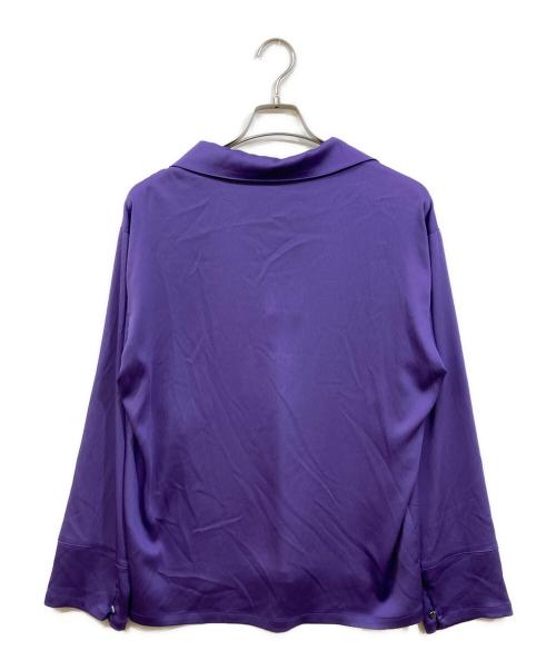 Lamrof（ラムロフ）Lamrof (ラムロフ) SYLVESTER SHIRT LM パープル サイズ:1の古着・服飾アイテム