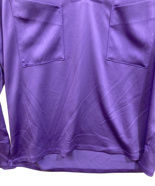 Lamrof（ラムロフ）Lamrof (ラムロフ) SYLVESTER SHIRT LM パープル サイズ:1の古着・服飾アイテム