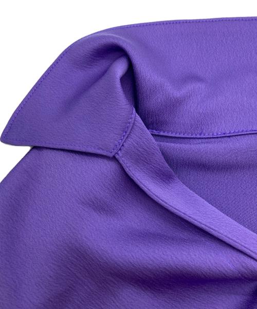 Lamrof（ラムロフ）Lamrof (ラムロフ) SYLVESTER SHIRT LM パープル サイズ:1の古着・服飾アイテム