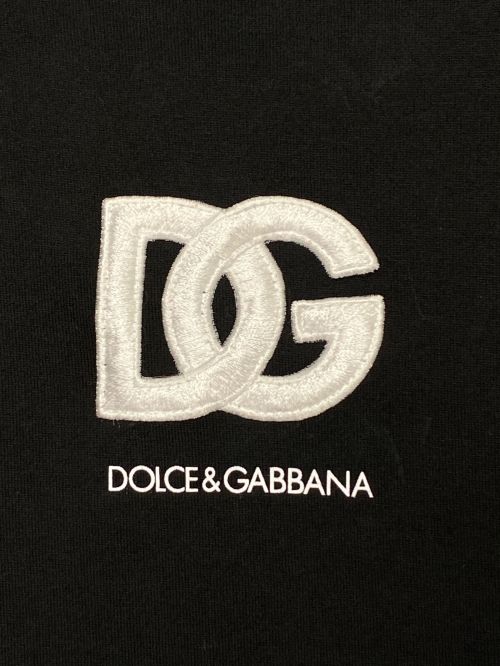 DOLCE & GABBANA（ドルチェ＆ガッバーナ）DOLCE & GABBANA (ドルチェ＆ガッバーナ) 半袖Tシャツ ブラック サイズ:48の古着・服飾アイテム