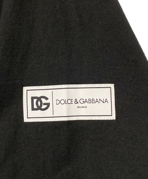 DOLCE & GABBANA（ドルチェ＆ガッバーナ）DOLCE & GABBANA (ドルチェ＆ガッバーナ) 半袖Tシャツ ブラック サイズ:48の古着・服飾アイテム