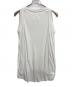 Maison Margiela (メゾンマルジェラ) タンクトップ ホワイト サイズ:36：7000円