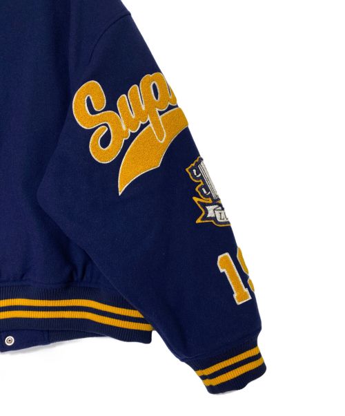 SUPREME（シュプリーム）SUPREME (シュプリーム) Veritas Varsity Jacket ネイビー サイズ:Lの古着・服飾アイテム