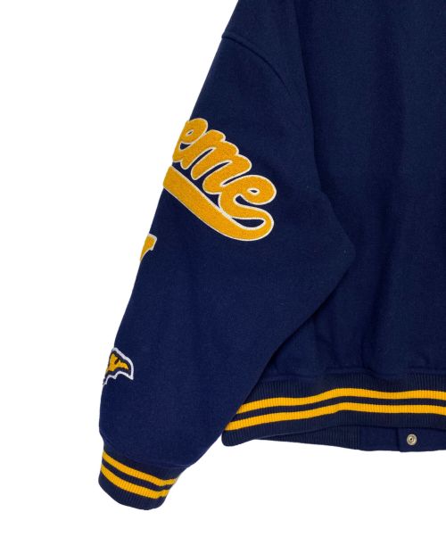 SUPREME（シュプリーム）SUPREME (シュプリーム) Veritas Varsity Jacket ネイビー サイズ:Lの古着・服飾アイテム