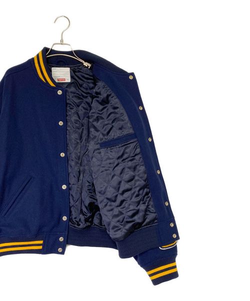 SUPREME（シュプリーム）SUPREME (シュプリーム) Veritas Varsity Jacket ネイビー サイズ:Lの古着・服飾アイテム