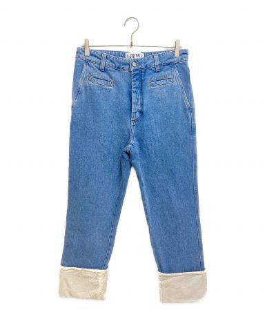 中古・古着通販】LOEWE (ロエベ) フィッシャーマンロールアップデニム