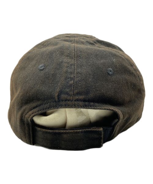 BALENCIAGA（バレンシアガ）BALENCIAGA (バレンシアガ) Laser Destroyed BB Cap ブラック サイズ:-の古着・服飾アイテム