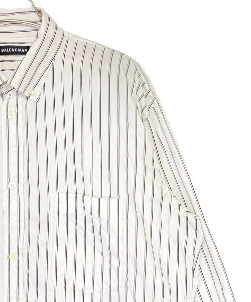 BALENCIAGA（バレンシアガ）BALENCIAGA (バレンシアガ) シャツ ホワイト サイズ:39の古着・服飾アイテム