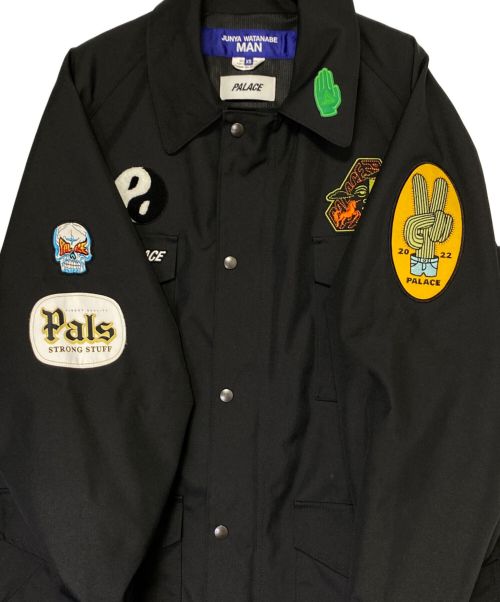 PALACE（パレス）PALACE (パレス) JUNYA WATANABE MAN (ジュンヤワタナベマン) ＷネームJACKET ブラック サイズ:XSの古着・服飾アイテム