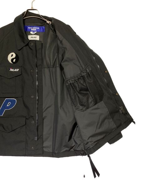 PALACE（パレス）PALACE (パレス) JUNYA WATANABE MAN (ジュンヤワタナベマン) ＷネームJACKET ブラック サイズ:XSの古着・服飾アイテム
