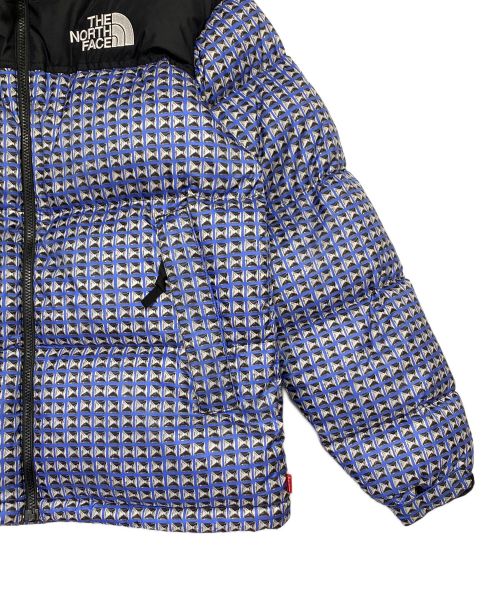 SUPREME（シュプリーム）SUPREME (シュプリーム) THE NORTH FACE (ザ ノース フェイス) Studded Nuptse Jacket ブルー サイズ:Mの古着・服飾アイテム
