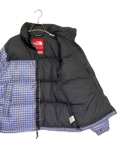 SUPREME（シュプリーム）SUPREME (シュプリーム) THE NORTH FACE (ザ ノース フェイス) Studded Nuptse Jacket ブルー サイズ:Mの古着・服飾アイテム