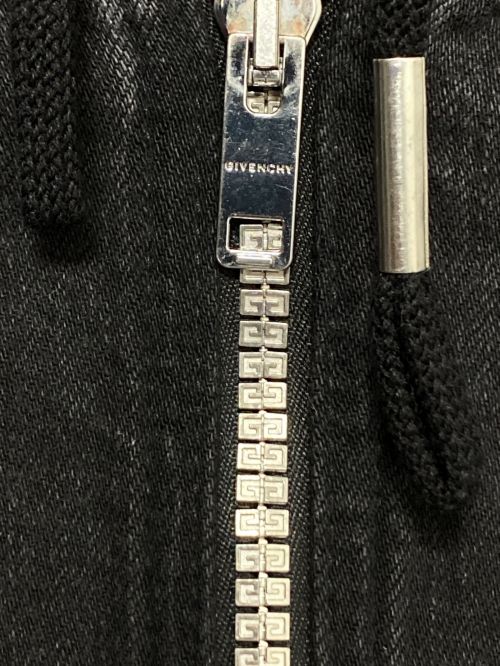 GIVENCHY（ジバンシィ）GIVENCHY (ジバンシィ) ジップアップフーディー グレー サイズ:Mの古着・服飾アイテム
