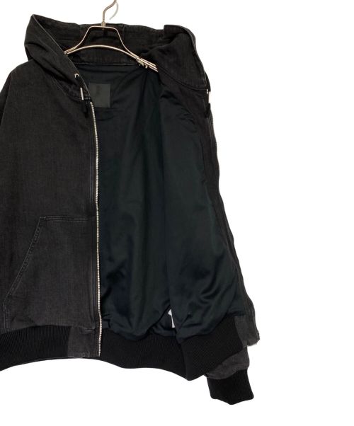 GIVENCHY（ジバンシィ）GIVENCHY (ジバンシィ) ジップアップフーディー グレー サイズ:Mの古着・服飾アイテム