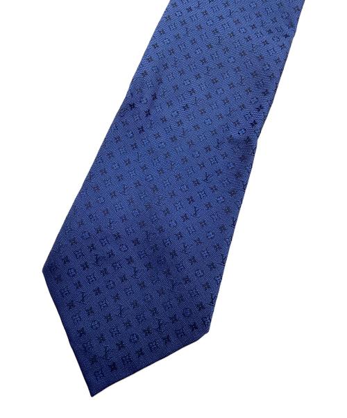 LOUIS VUITTON（ルイ ヴィトン）LOUIS VUITTON (ルイ ヴィトン) ネクタイ ネオ モノグラミッシム ブルー サイズ:不明の古着・服飾アイテム