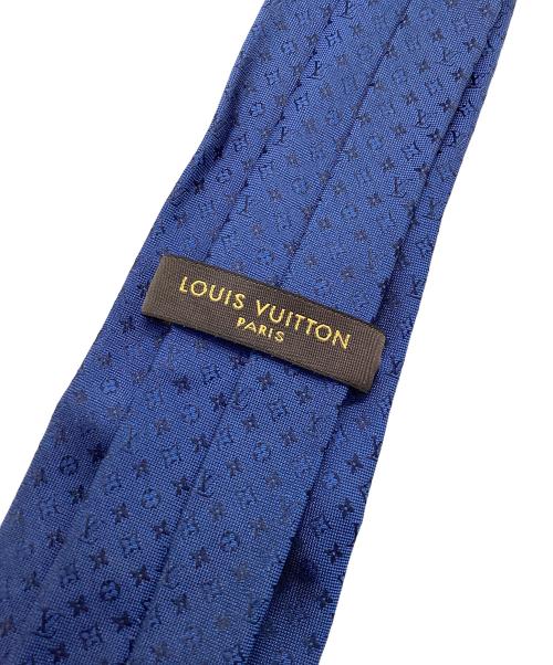 LOUIS VUITTON（ルイ ヴィトン）LOUIS VUITTON (ルイ ヴィトン) ネクタイ ネオ モノグラミッシム ブルー サイズ:不明の古着・服飾アイテム