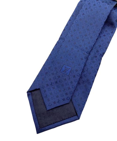 LOUIS VUITTON（ルイ ヴィトン）LOUIS VUITTON (ルイ ヴィトン) ネクタイ ネオ モノグラミッシム ブルー サイズ:不明の古着・服飾アイテム