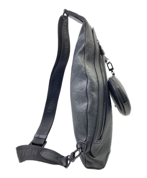 LOUIS VUITTON（ルイ ヴィトン）LOUIS VUITTON (ルイ ヴィトン) デュオ・スリングバッグ モノグラム・シャドウ ブラック サイズ:-の古着・服飾アイテム