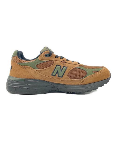 NEW BALANCE（ニューバランス）NEW BALANCE (ニューバランス) Aime Leon Dore (エメ レオン ドレ) MR993ALD グリーン×ブラウン サイズ:27.5cm(US9.5)の古着・服飾アイテム