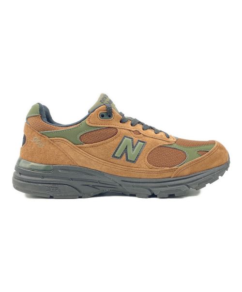 NEW BALANCE（ニューバランス）NEW BALANCE (ニューバランス) Aime Leon Dore (エメ レオン ドレ) MR993ALD グリーン×ブラウン サイズ:27.5cm(US9.5)の古着・服飾アイテム