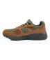 中古・古着 NEW BALANCE (ニューバランス) Aime Leon Dore (エメ レオン ドレ) MR993ALD グリーン×ブラウン サイズ:27.5cm(US9.5)：40000円