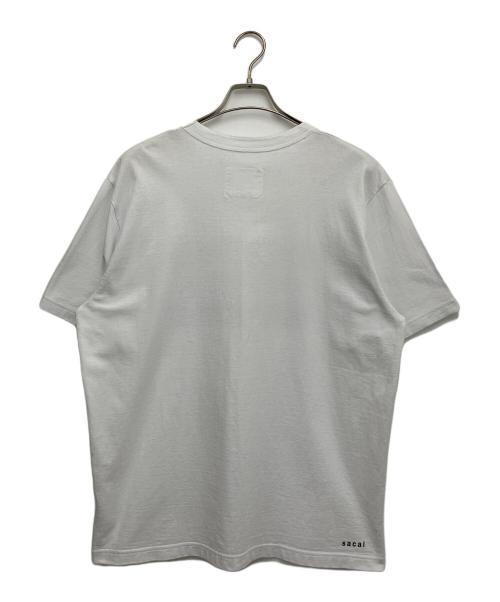 sacai（サカイ）sacai (サカイ) Tシャツ ホワイト サイズ:Sの古着・服飾アイテム