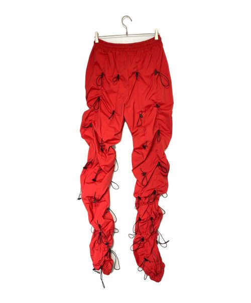 99%is（ナインティナインパーセントイズ）99%is (ナインティナインパーセントイズ) GOBCHANG PANTS レッド サイズ:Sの古着・服飾アイテム