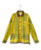 sacaiサカイ）の古着「Banndana Shirt」｜イエロー