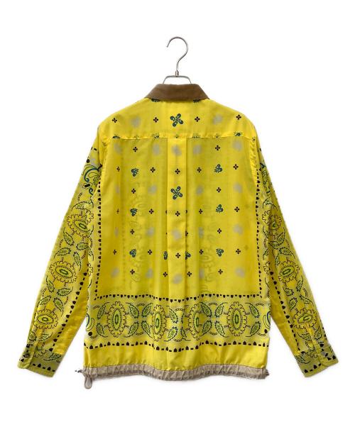 sacai（サカイ）sacai (サカイ) Banndana Shirt イエロー サイズ:３の古着・服飾アイテム