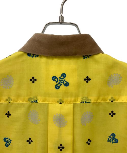 sacai（サカイ）sacai (サカイ) Banndana Shirt イエロー サイズ:３の古着・服飾アイテム