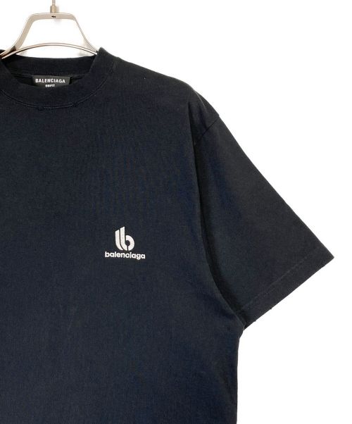 BALENCIAGA（バレンシアガ）BALENCIAGA (バレンシアガ) Long Boxy T-shirt ブラック サイズ:Lの古着・服飾アイテム