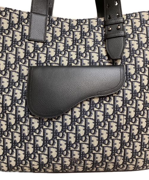 Dior（ディオール）Dior (ディオール) Oblique Saddle Tote Bag（オブリーク サドルトートバッグ ） マルチカラー サイズ:-の古着・服飾アイテム