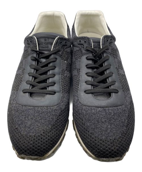 LOUIS VUITTON（ルイ ヴィトン）LOUIS VUITTON (ルイ ヴィトン) ランウェイダミエキャンバススニーカー ブラック サイズ:8の古着・服飾アイテム