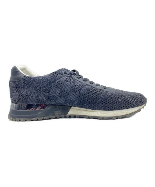 LOUIS VUITTON（ルイ ヴィトン）LOUIS VUITTON (ルイ ヴィトン) ランウェイダミエキャンバススニーカー ブラック サイズ:8の古着・服飾アイテム