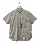 Tammeタム）の古着「TYPEWRITER DRESS SHIRT」｜アイボリー