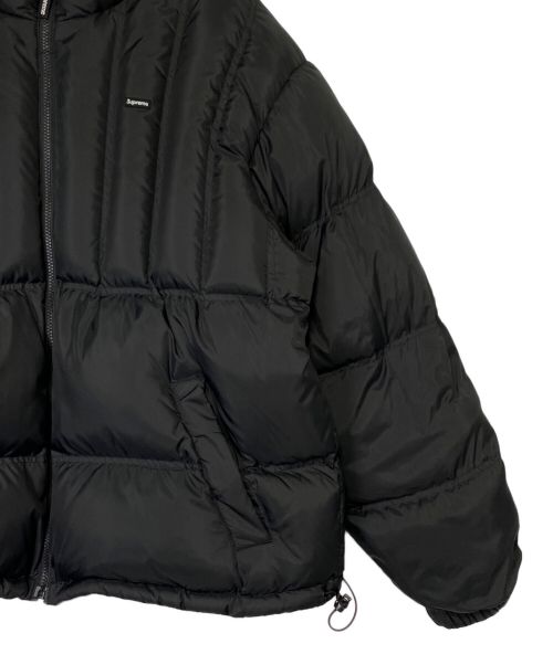 SUPREME（シュプリーム）SUPREME (シュプリーム) Flannel Reversible Puffer Jacket ブラック サイズ:Lの古着・服飾アイテム