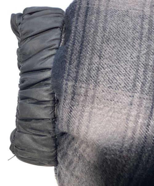 SUPREME（シュプリーム）SUPREME (シュプリーム) Flannel Reversible Puffer Jacket ブラック サイズ:Lの古着・服飾アイテム