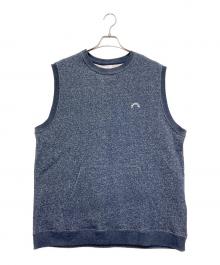 Champion（チャンピオン）の古着「スウェットベスト」｜ネイビー
