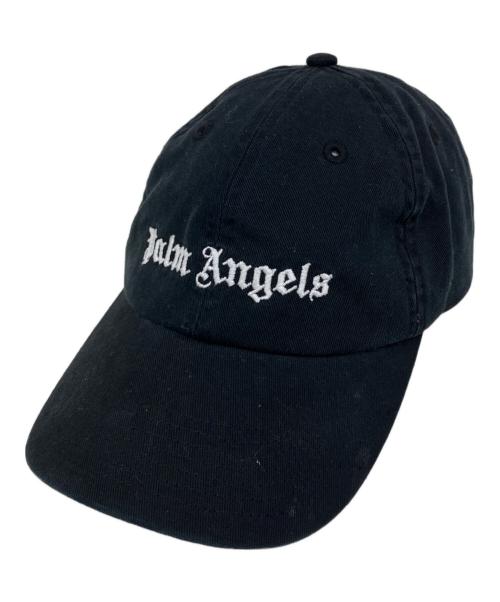 Palm Angels（パーム エンジェルス）Palm Angels (パーム エンジェルス) CLASSIC LOGO CAP　6パネル刺繍　クラシックロゴキャップ　 ブラックの古着・服飾アイテム