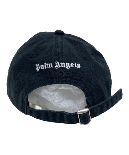 Palm Angels（パーム エンジェルス）Palm Angels (パーム エンジェルス) CLASSIC LOGO CAP　6パネル刺繍　クラシックロゴキャップ　 ブラックの古着・服飾アイテム