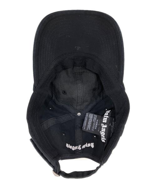 Palm Angels（パーム エンジェルス）Palm Angels (パーム エンジェルス) CLASSIC LOGO CAP　6パネル刺繍　クラシックロゴキャップ　 ブラックの古着・服飾アイテム