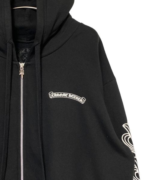 CHROME HEARTS（クロムハーツ）CHROME HEARTS (クロムハーツ) パーカー ブラック サイズ:Mの古着・服飾アイテム