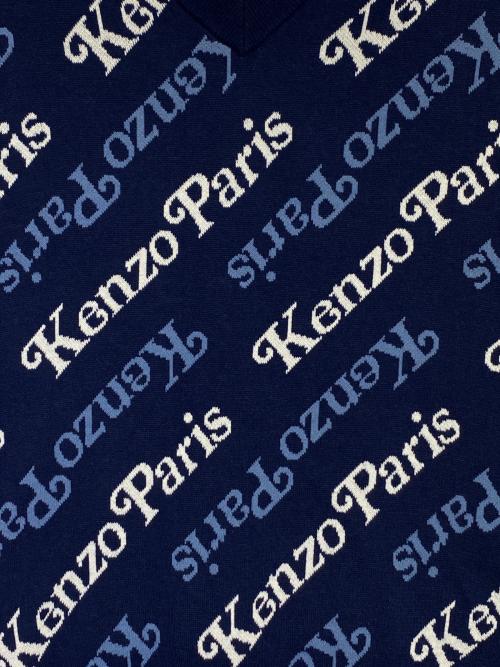 KENZO（ケンゾー）KENZO (ケンゾー) VERDY (ヴェルディ) JUMPER VEST ネイビー サイズ:Lの古着・服飾アイテム