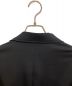 中古・古着 Yohji Yamamoto pour homme (ヨウジヤマモト プールオム) WOOL GABARDINE LEFT SIDE DRAPED JACKET ブラック サイズ:3：100000円